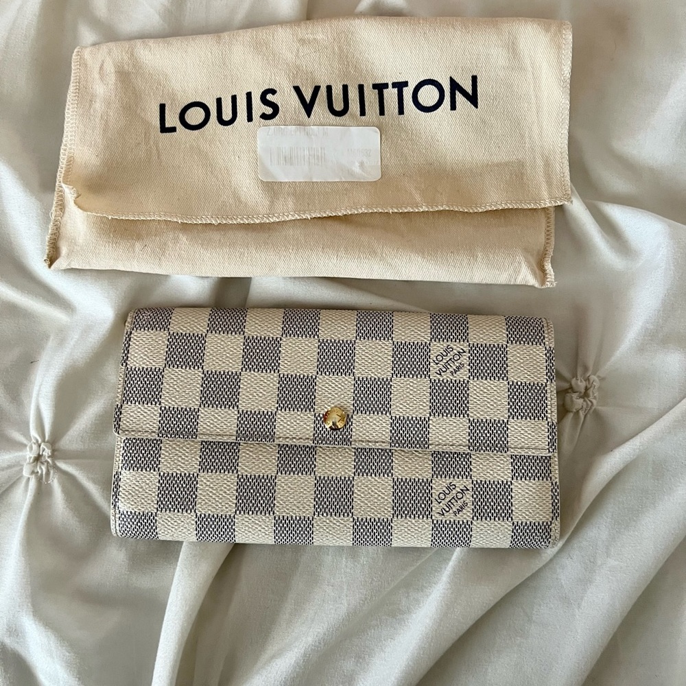 Louis Vuitton Damier Azur Wallet